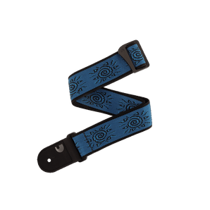 D’ADDARIO AUTO LOCK VINTAGE PLANET WAVES STRAP - BLUE SUNS