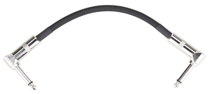STRUKTURE 6" PATCH CABLE R ANGLE - BLACK