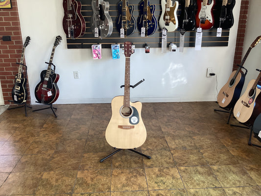 FENDER FA-25CE DREADNOUGHT NATURAL ACOUSTIC GUITAR