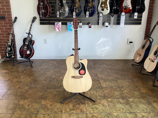 FENDER FA-25CE DREADNOUGHT NATURAL ACOUSTIC GUITAR