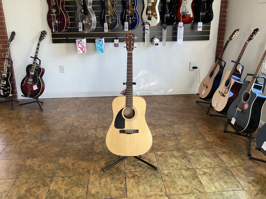 FENDER CD-100 LEFT HANDED ACOUSTIC GUITAR