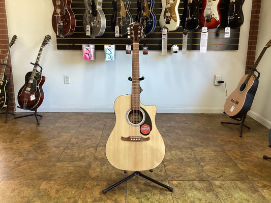 FENDER FA-125CE DREADNOUGHT NATURAL ACOUSTIC GUITAR