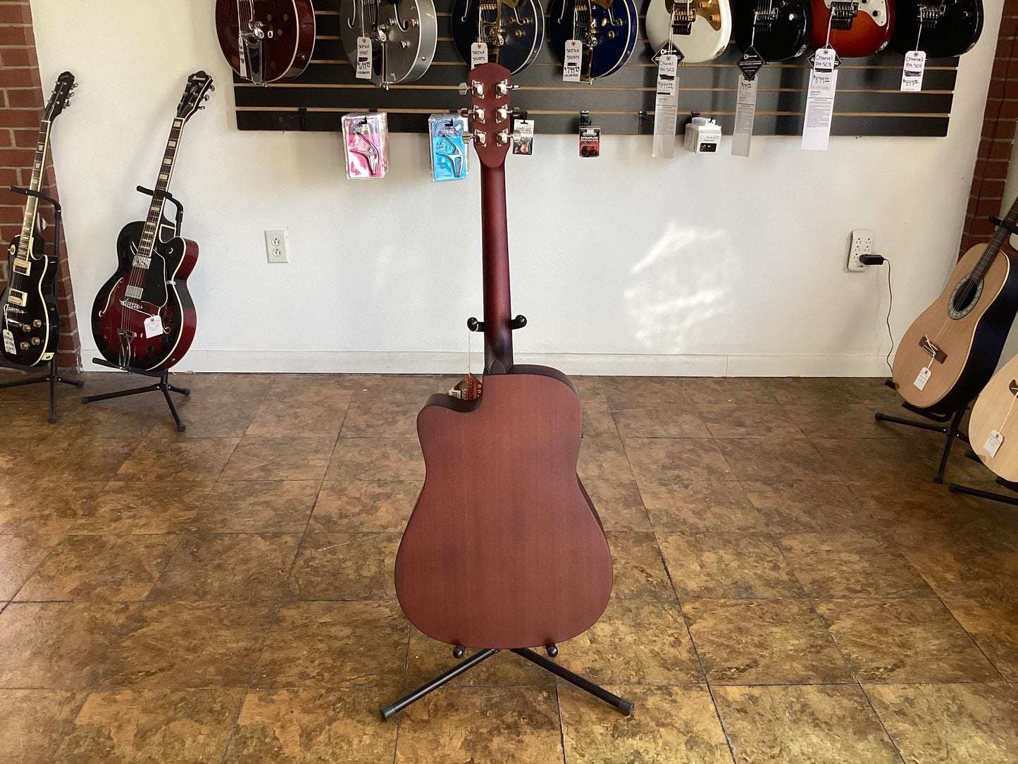 FENDER FA-25CE DREADNOUGHT NATURAL ACOUSTIC GUITAR