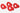 D’ADDARIO FLEX LOCK STRAP BLOCK - RED