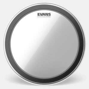 EVANS EMAD 22” CLEAR BASS BATTER DRUMHEAD