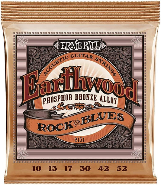 Earthwood Rock and Blues Phosphor Bronze 10-52 STRINGS
