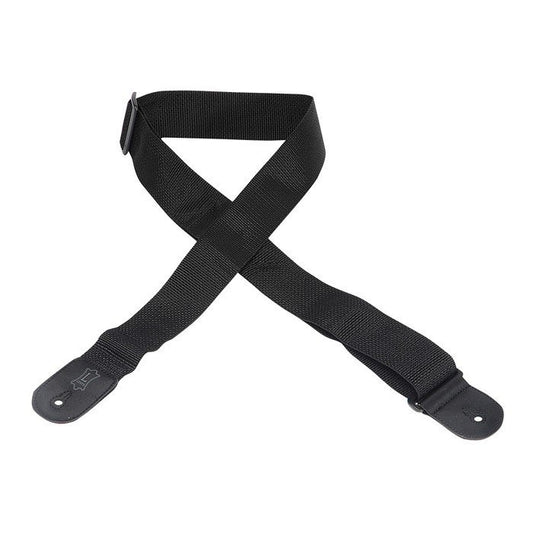 LEVYS GUITAR STRAP BLACK