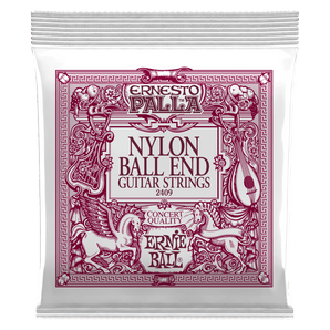 ERNIE BALL ERNESTO PALLA BLACK & GOLD NYLON BALL END CLASSICAL GUITAR STRINGS