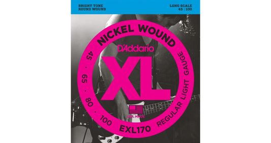 D’ADDARIO EXL170 45-100 BASS STRINGS