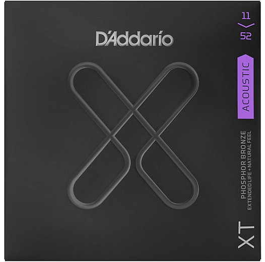 D’ADDARIO XT 11-52 ACOUSTIC STRINGS