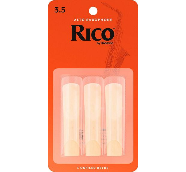 RICO ALTO SAXOPHONE 3.5 REEDS 3-PACK