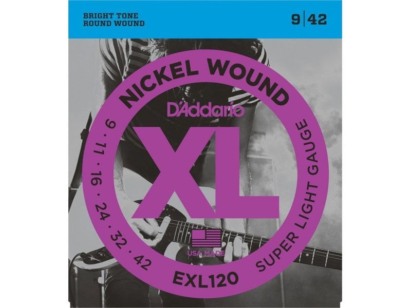 D’ADDARIO XL 9-42 ELECTRIC GUITAR STRINGS